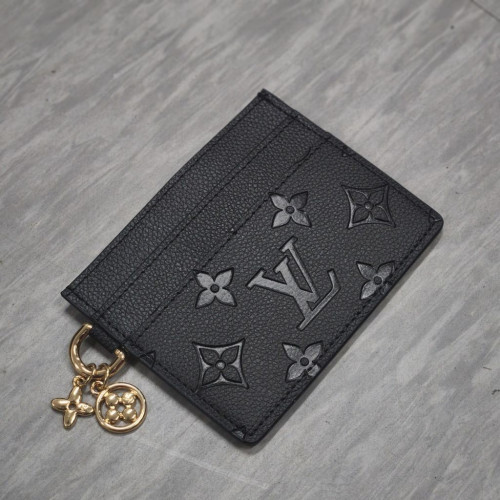 루이비통 3 참 홀더 블랙 카드지갑