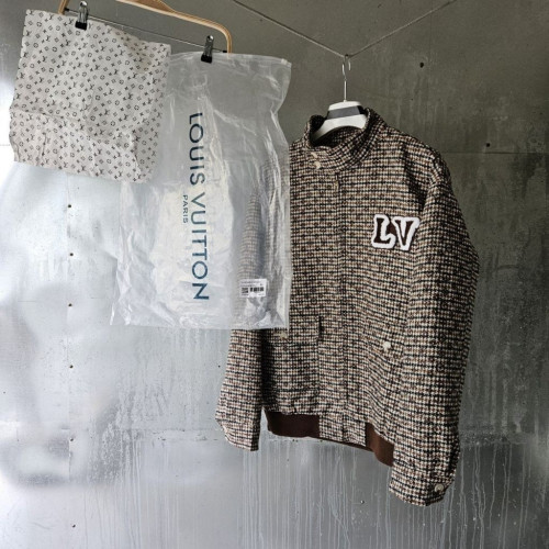 루이비통 모노그램 울 해링턴 블루종 자켓