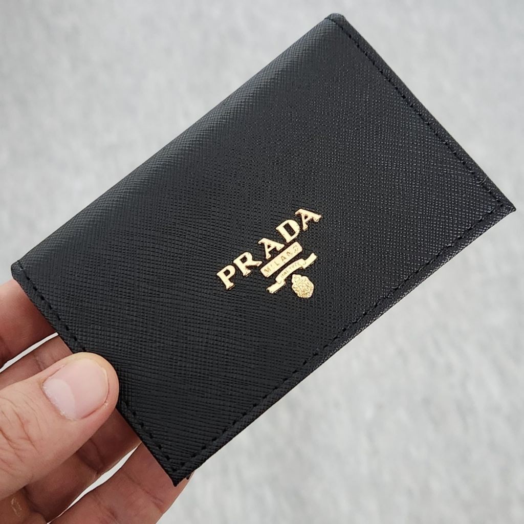 프라다 183 사피아노 카드 명함 지갑