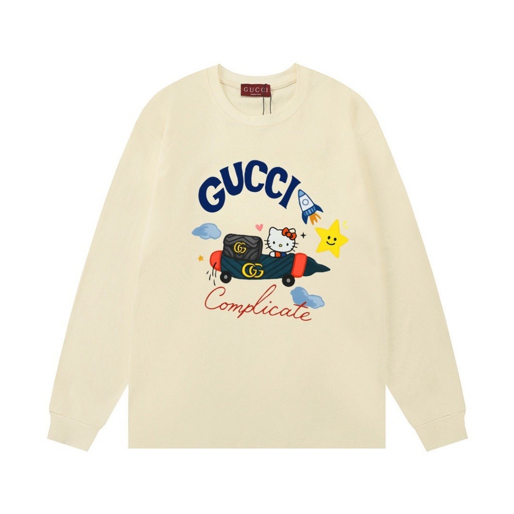 구찌 플라잉 키티 맨투맨