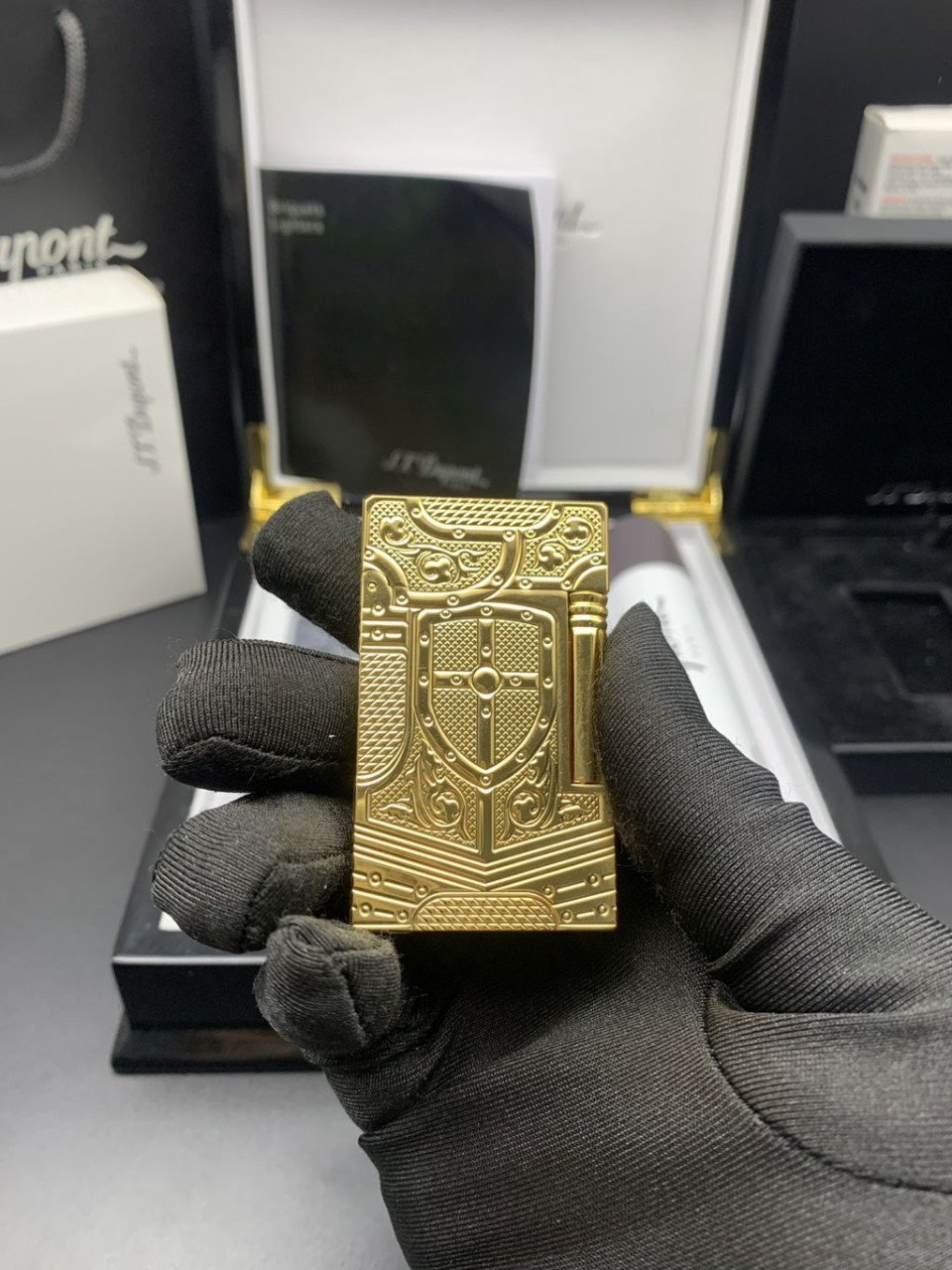 듀퐁 DDP08 Dupont hoa van Supper D147 한정판 라이터