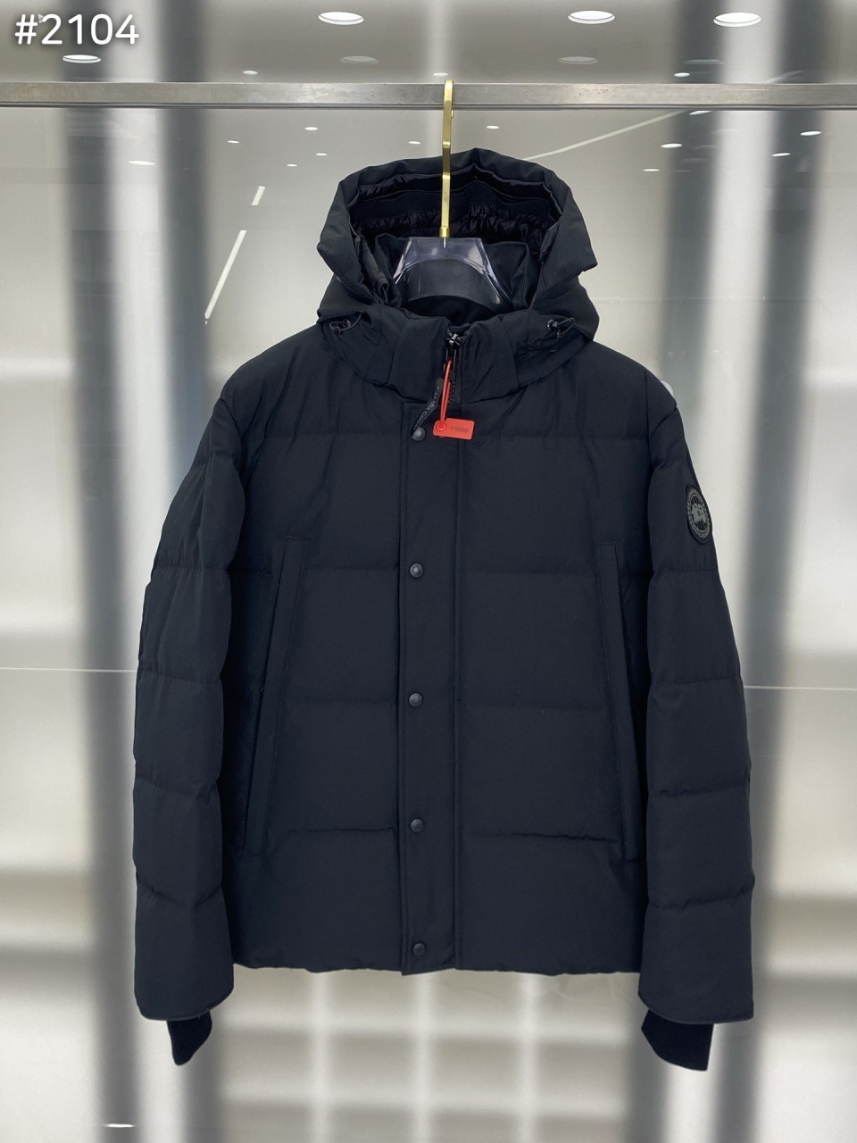 캐나다구스 2104 Wyndham 윈덤 파카 블랙 라벨 패딩
