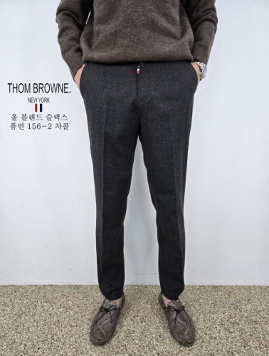 톰브라운 울 블랜딩 슬랙스