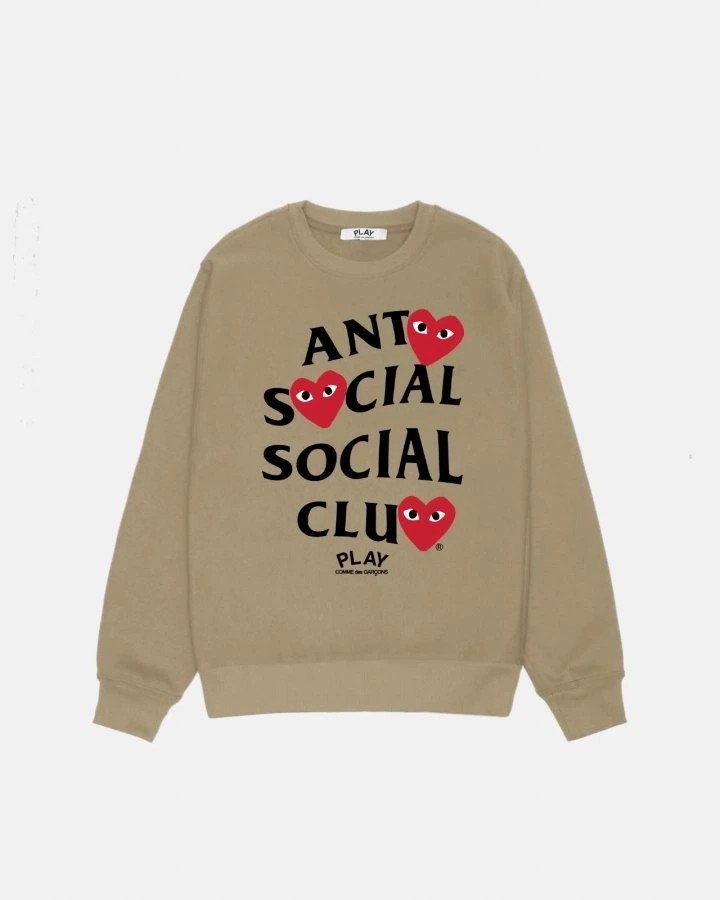 꼼데가르송 엔티 스페셜 클럽 맨투맨