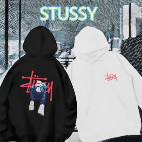 스투시 레드캡 후드티