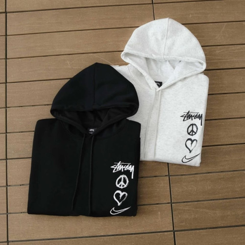 스투시 X 나이키 콜라보 러브피스 후드티