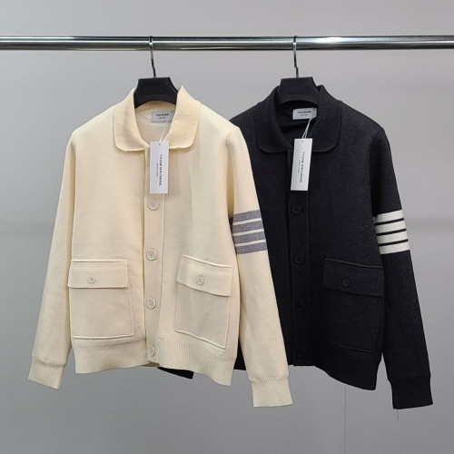 💕 톰* 4바 포켓 니트 자켓