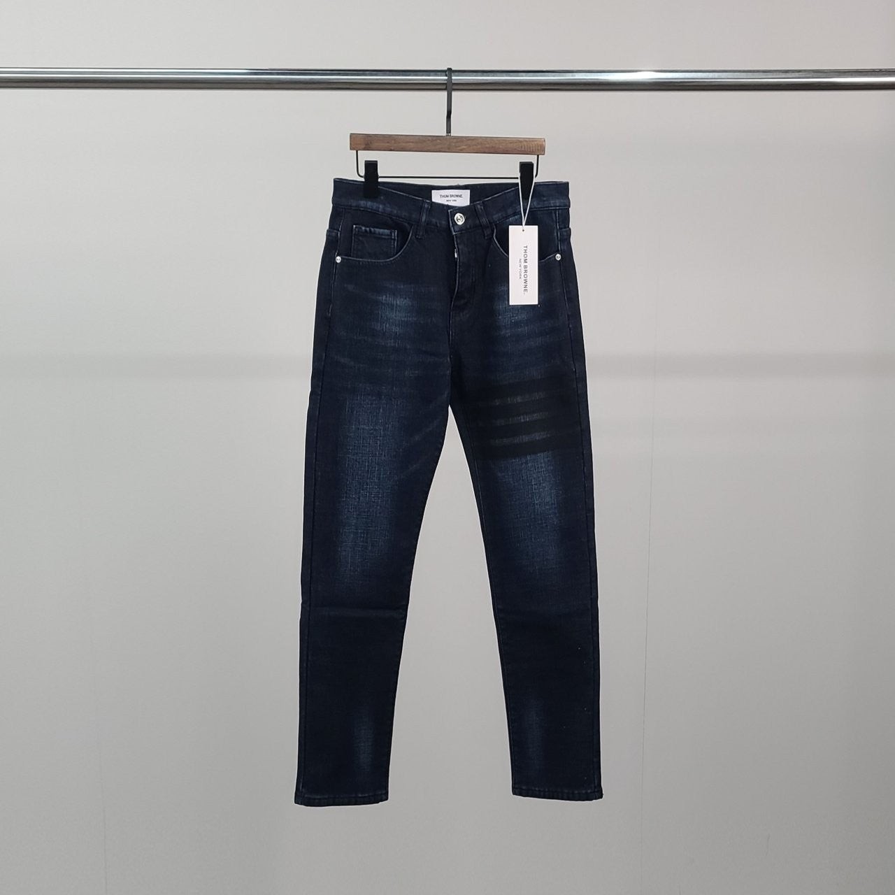 💕 톰* 사선완장 멀티도그 융기모 청바지