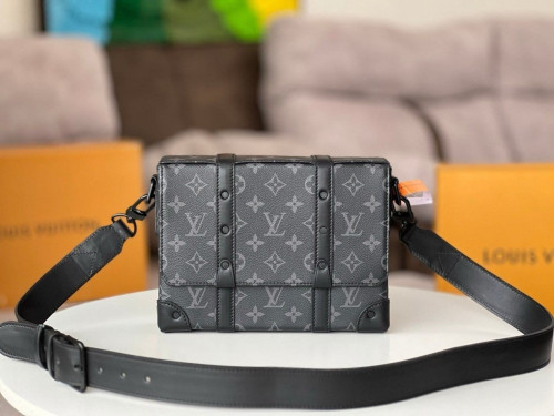 💕 루* 트렁크 메신저백 모노그램 이클립스