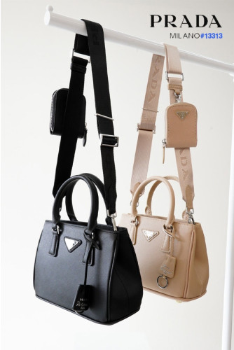 🔆 [PRADA] 프라다 스몰 갤러리아 사파이노 탑핸들백 🔆