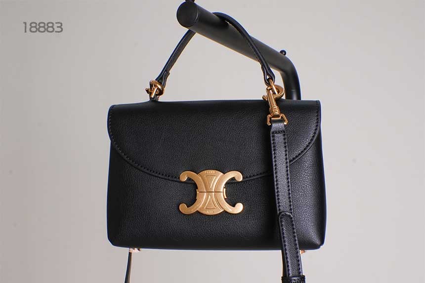 🔆 [CELINE] 셀린느 카프스킨 틴 니노 백 블랙 🔆