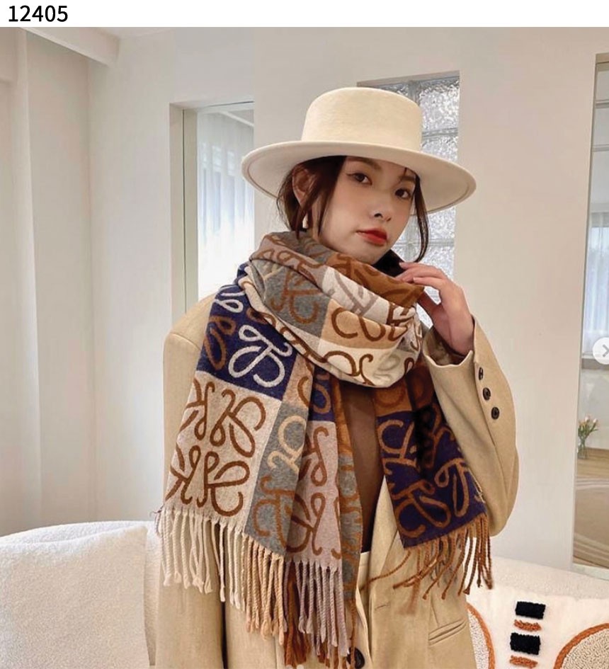 #로에배 [LOEWE] 수입프리미엄급 로에베 체크보드 울 스카프 신상 입고💢 #태그 #머플러 #12405