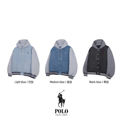 💕 폴* 후드 데님 패딩점퍼