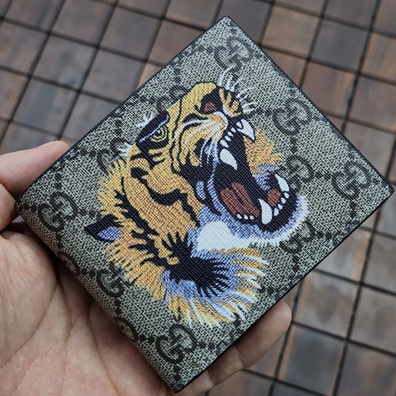 💕 [189번] 구* 타이거 반지갑 브라운