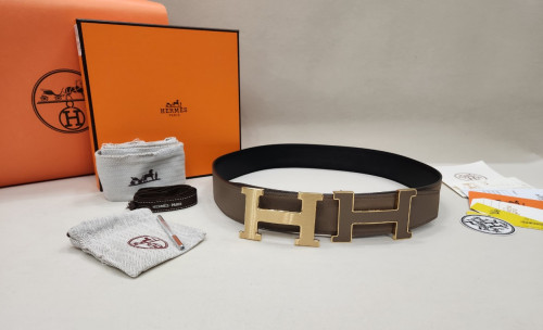 에*르메스 H 토고가죽버클 리버서블 양면 벨트 입고~