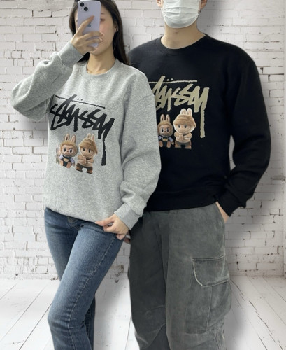 <스투 라부부 콜라보  기모 맨투맨>