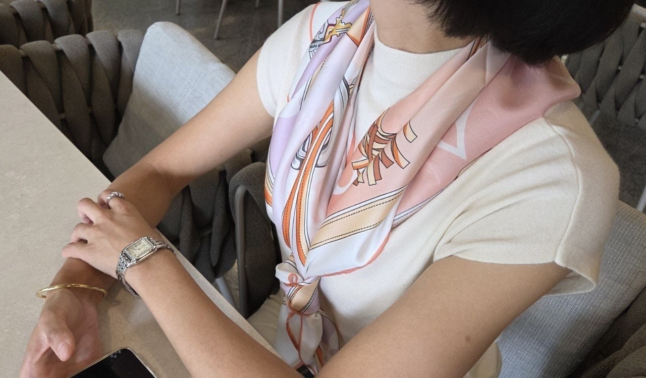 💕 루* 모노그램 스카프