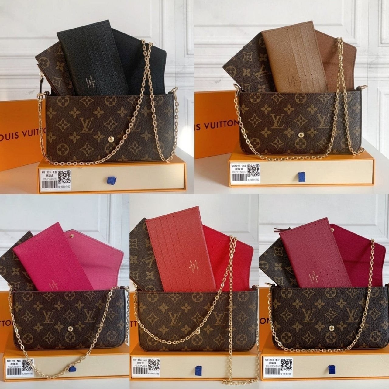 💕 루* 모노그램 포쉐트 펠리시백 5가지컬러