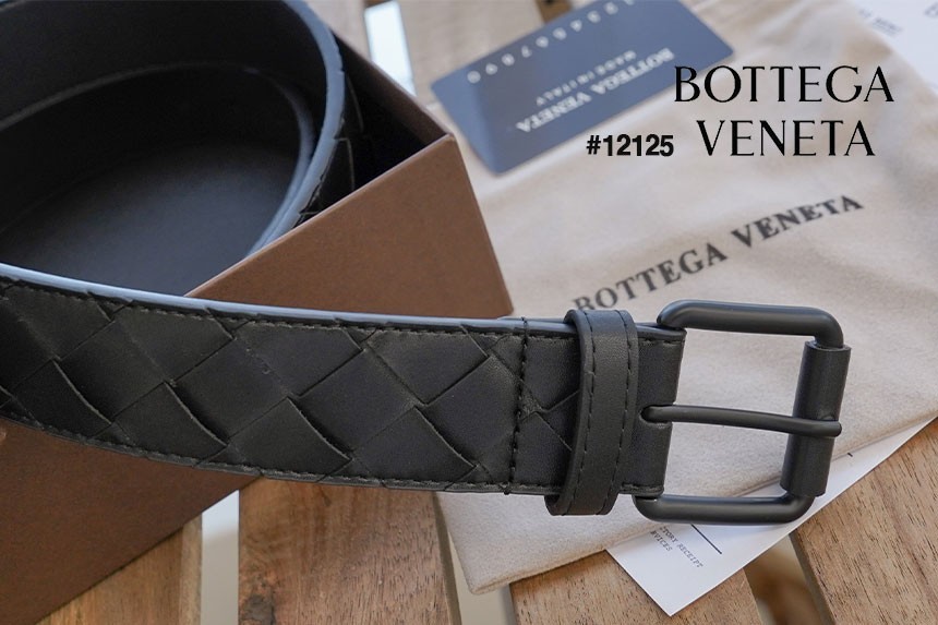 🔆 [BOTTEGA VENETA] 보테가 베네타 수입 인트레치아토 블랙 벨트 🔆