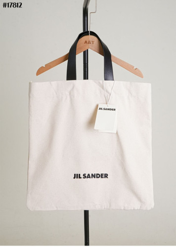 🔆 [Jil Sander] 질 샌더 스퀘어 캔버스 토트 백 🔆