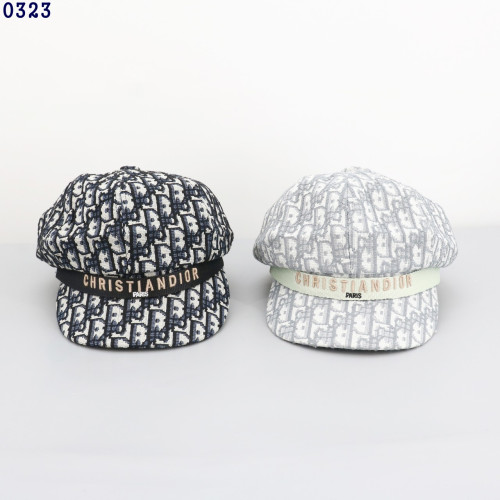 👹디올 오블리크 자수 보이캡 모자👹