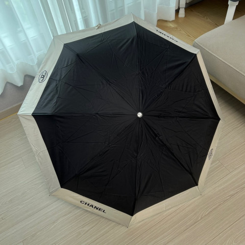 👹샤넬 스몰 메인 로고 3단 자동우산 & 양산 겸용👹