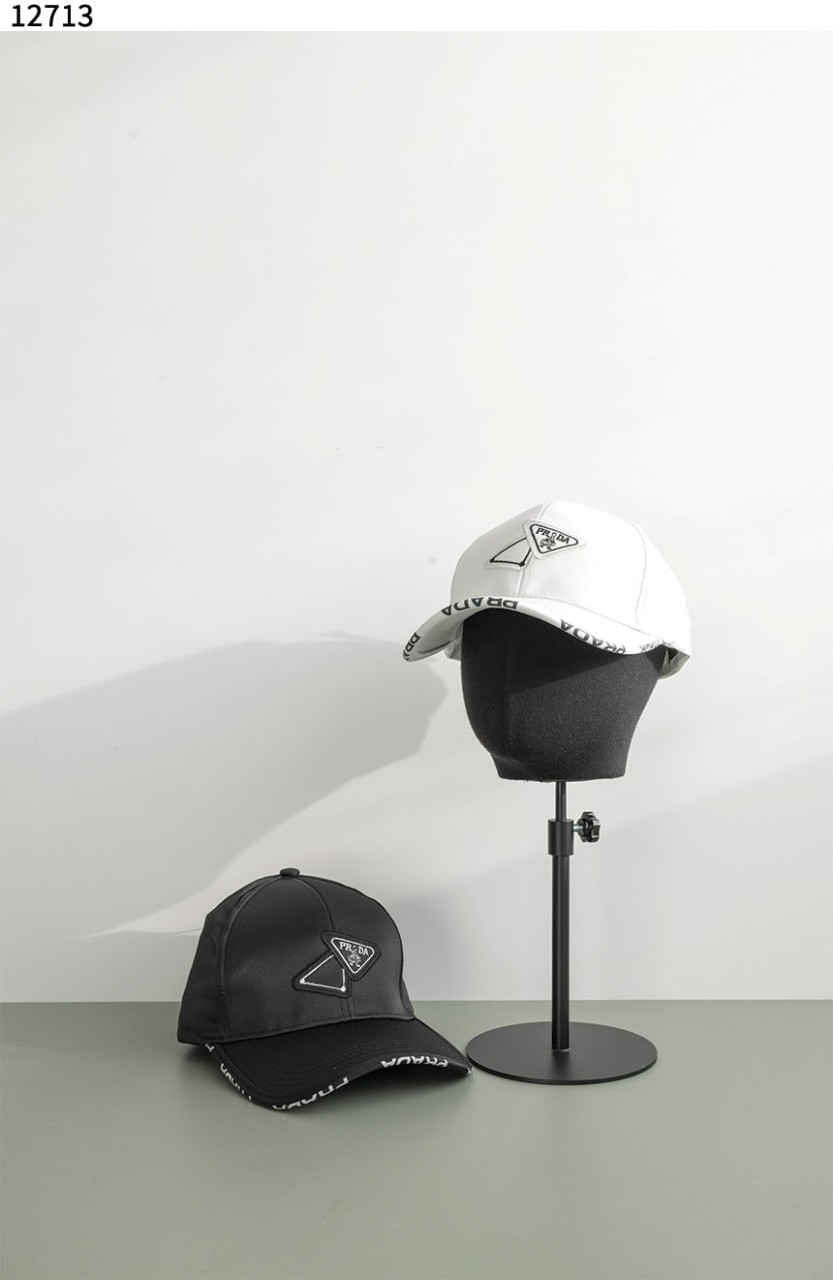#프라다 [PRADA] 더블로고 볼캡 모자 신상입고💢 #모자 #12713