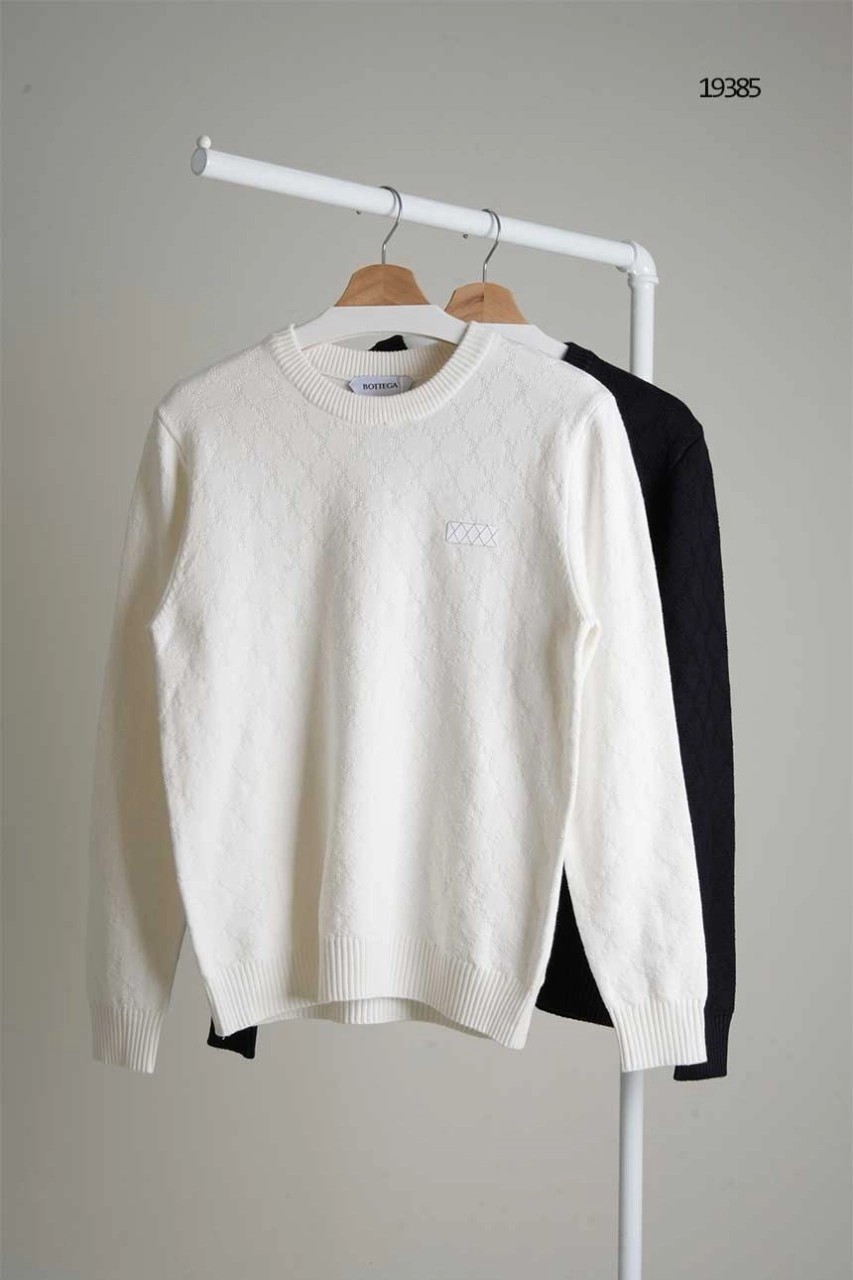 🔆 [Bottega Veneta] 보테가베네타 남성 인트레치아토 로고 니트 🔆
