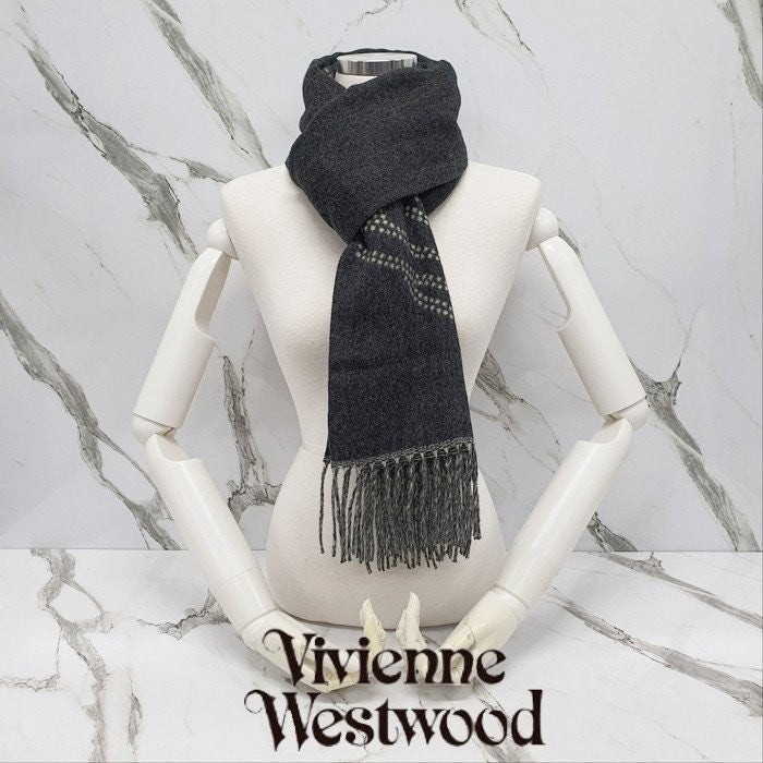 💕 ️비** 웨스트우드 빅로고 울 머플러 ⚓308