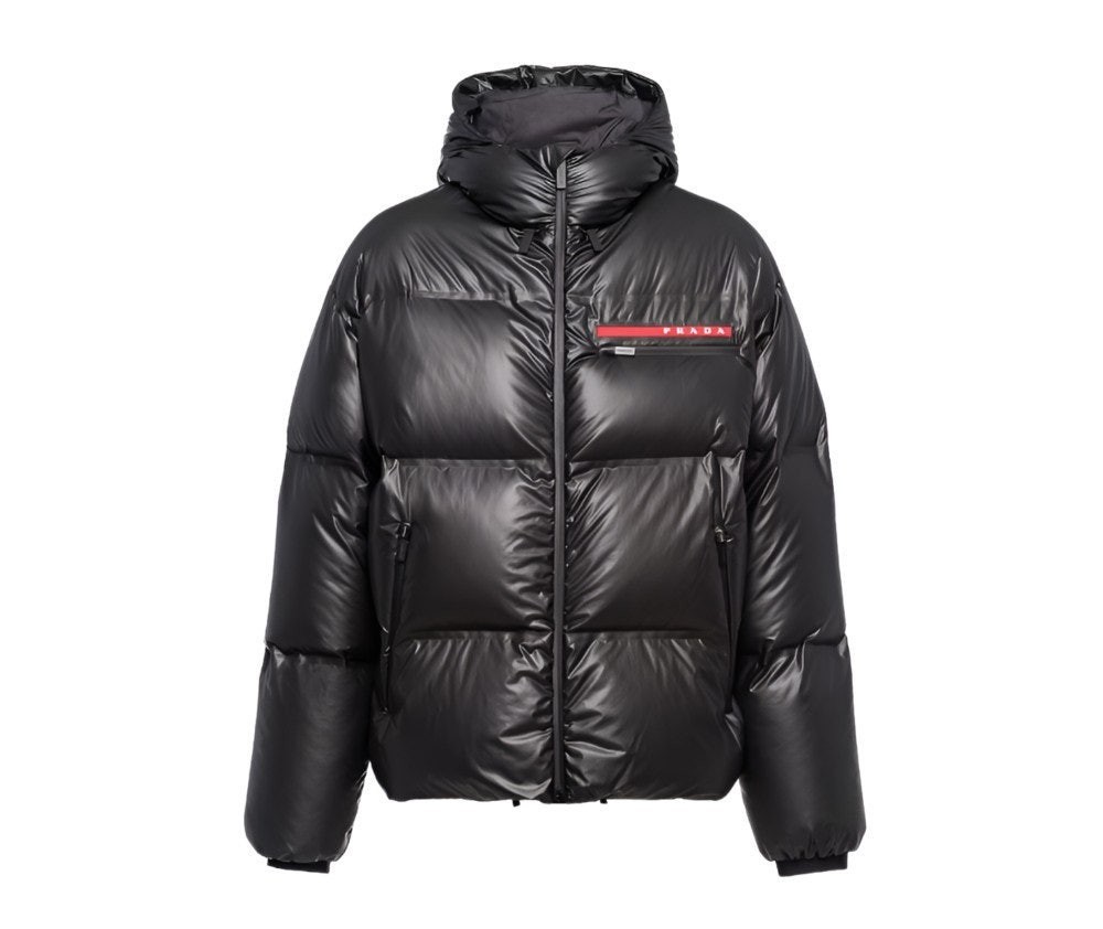 💕 프** 레드로고패치 숏다운 패딩