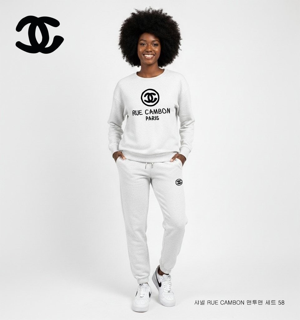 💕 샤* RUE CAMBON 맨투맨 기모세트 58