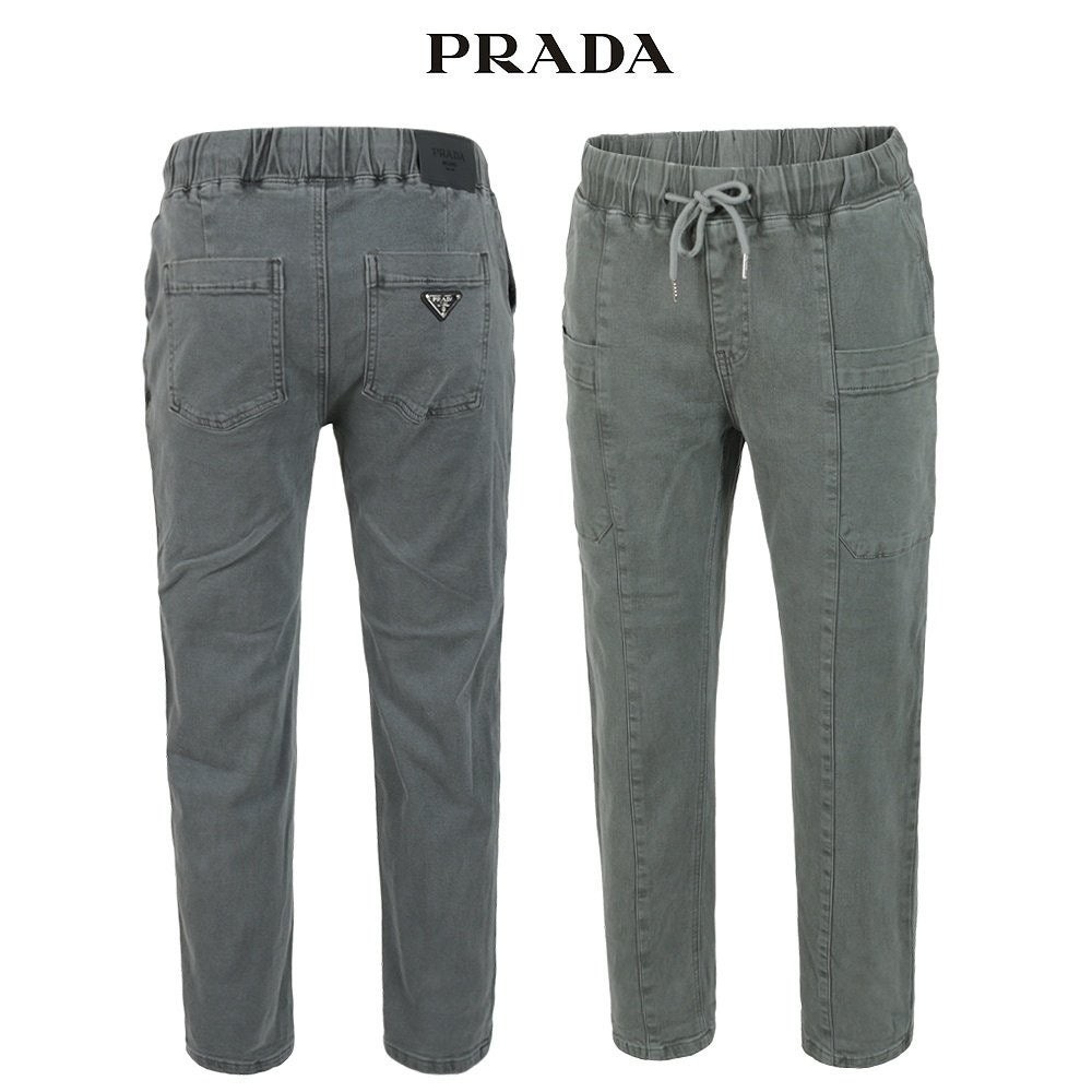 💕 프** 안기모 앞포켓 밴딩 배기 팬츠