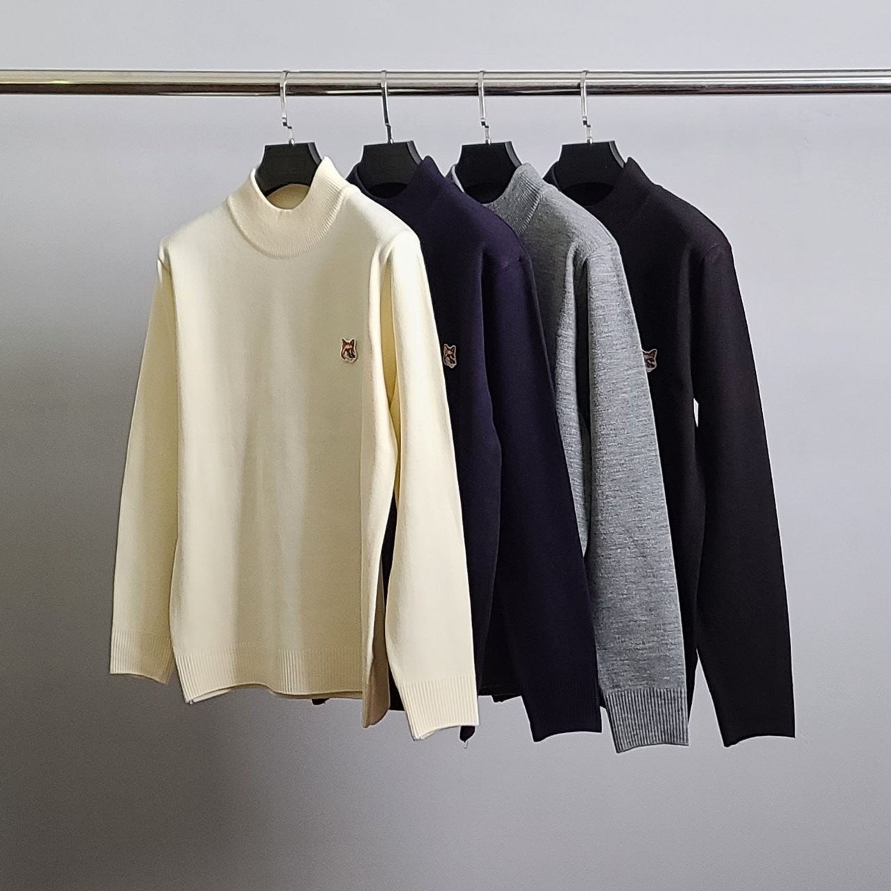 💕 메* 키츠네 폭스헤드 반목 니트