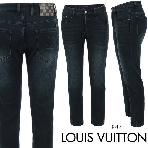 💕 루* 다미 레더 패치 진청 슬림 일자진 ☆융 기모 원단☆