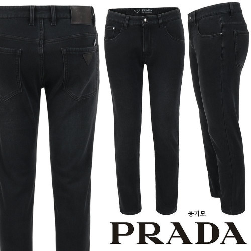 💕 프** 레더 삼각로고 블랙 슬림 일자진 ☆융 기모 원단☆