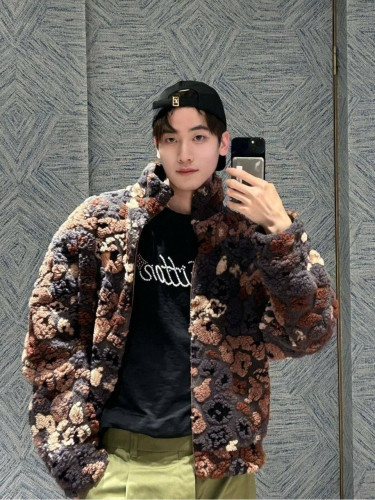 💕 루* x 니고 리버서블 플리스 블루종