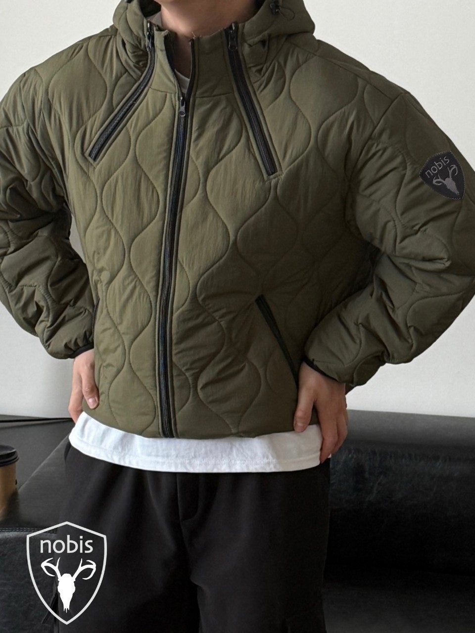 💕 노** 립스탑 경량패딩