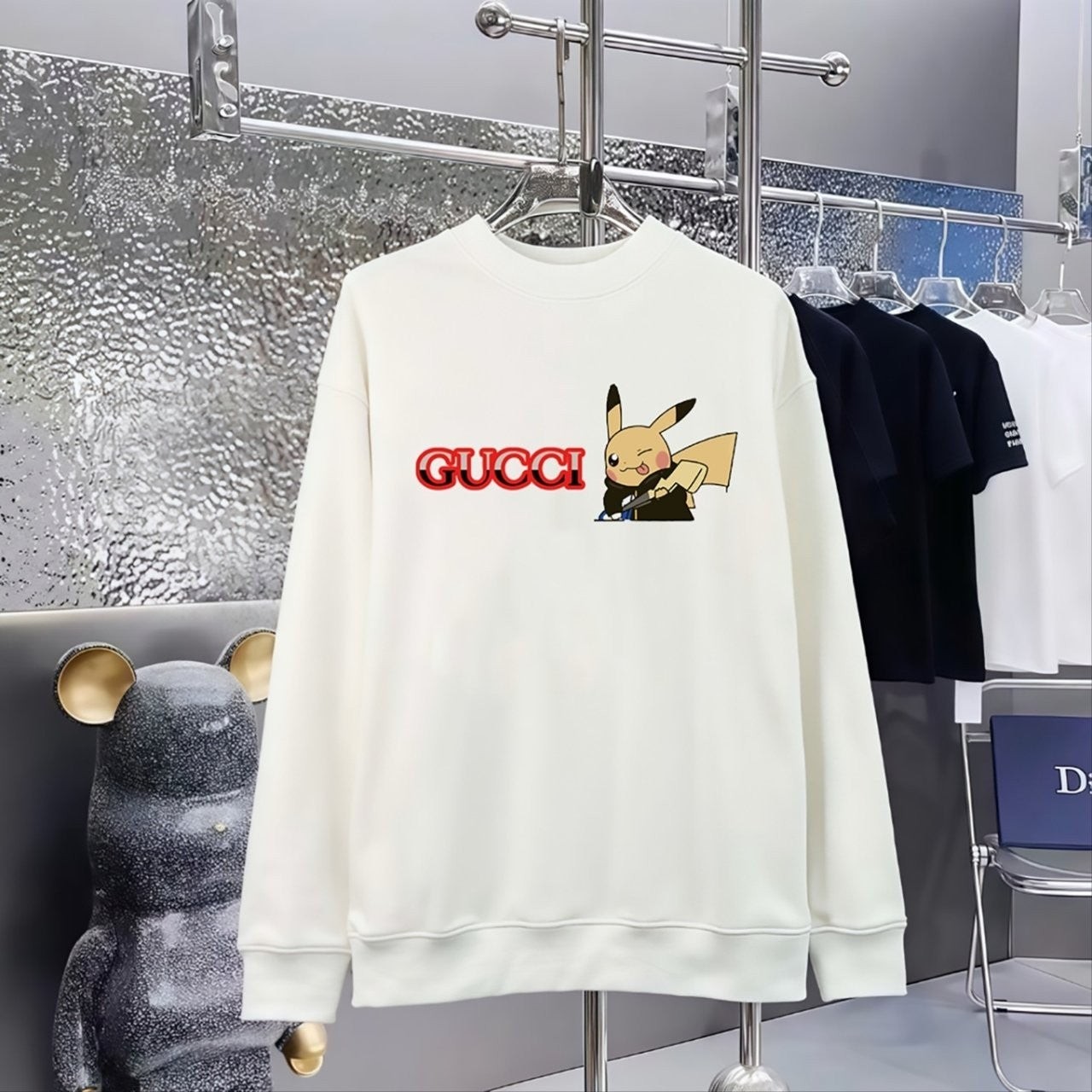 💕 구* 윙크 피카츄 맨투맨