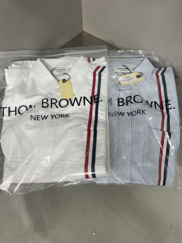 #톰브라운 스트라이프 사선 셔츠