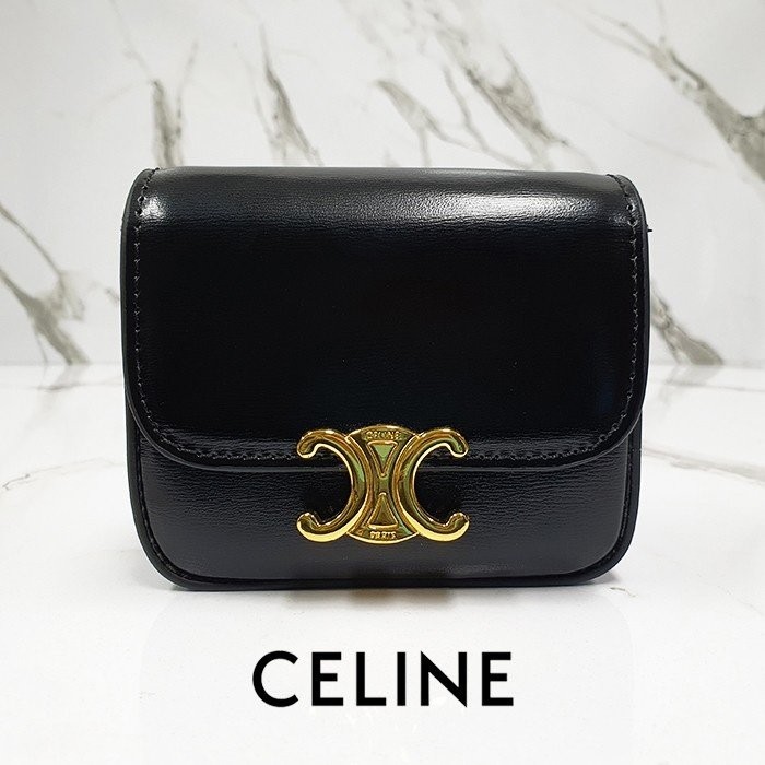 #SD#셀린느 트리옹프 미니백 블랙