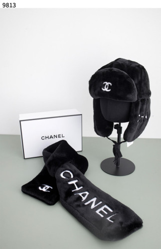 #샤넬 [Chanel] 수입고급 코코샤넬 시어링 트래퍼 햇 & 머플러 세트 신상입고💢 #머플러 #모자  #9813