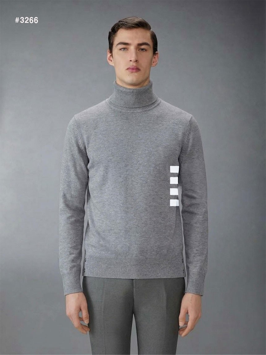 🍀 [THOM BROWNE] 톰브라운 밀라노 스티치 4바 터틀넥 스웨터 🍀