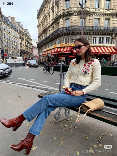 🍀 [GUCCI] 구찌 플라워 자수 가디건 🍀