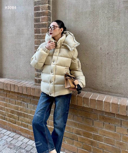 🍀 [PRADA] 프라다 포켓 삼각로고 후드 구스 패딩 점퍼 🍀