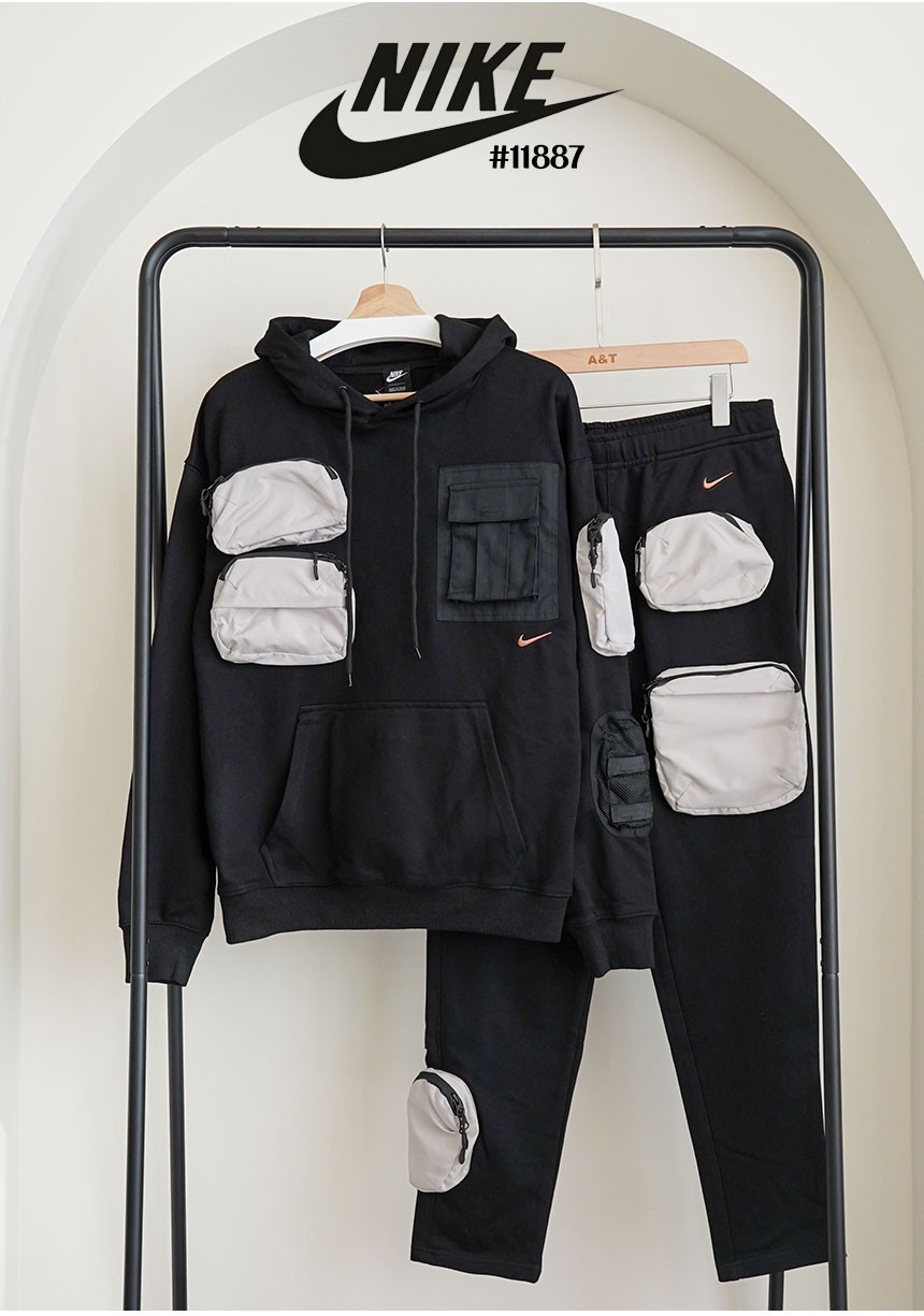 🍀 [NIKE] 나이키 X 트래비스스캇 NRG AG 유틸리티 후드 & 스웻 팬츠 셋 🍀