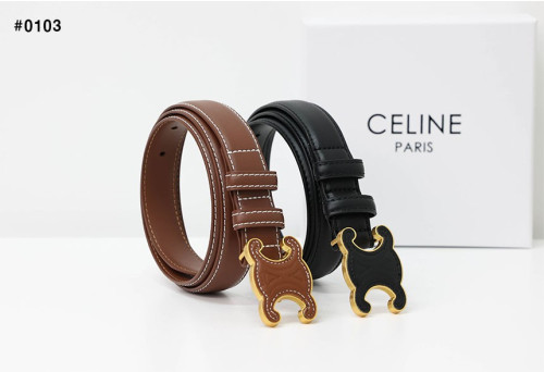 🍀 [CELINE] 셀린느 퀴르 트리옹프 미디엄 벨트 🍀