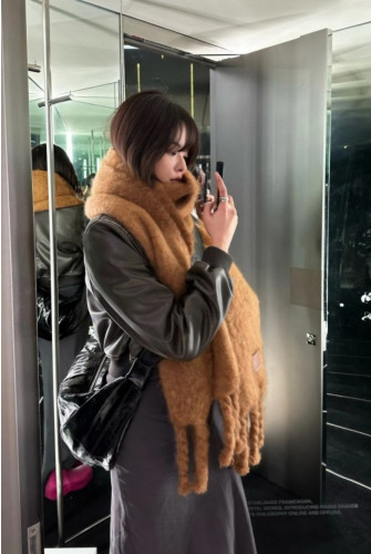 르메V 소프트 페이퍼 레더 크로와상백 수입고*퀄