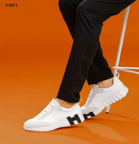 🍀 [HERMES] 에르메스 바운싱 벨루어 레더 블랑 스니커즈 🍀