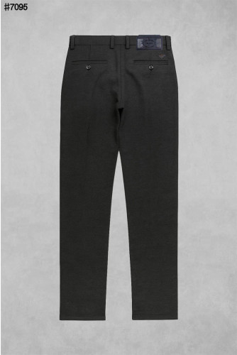 🍀 [PRADA] 프라다 삼각 로고 코튼 터치 헤링본 슬림핏 팬츠 🍀