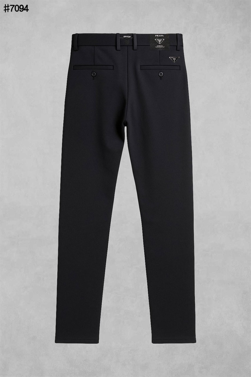 🍀 [PRADA] 프라다 삼각 로고 트라우저 블랙 슬림핏 팬츠 🍀